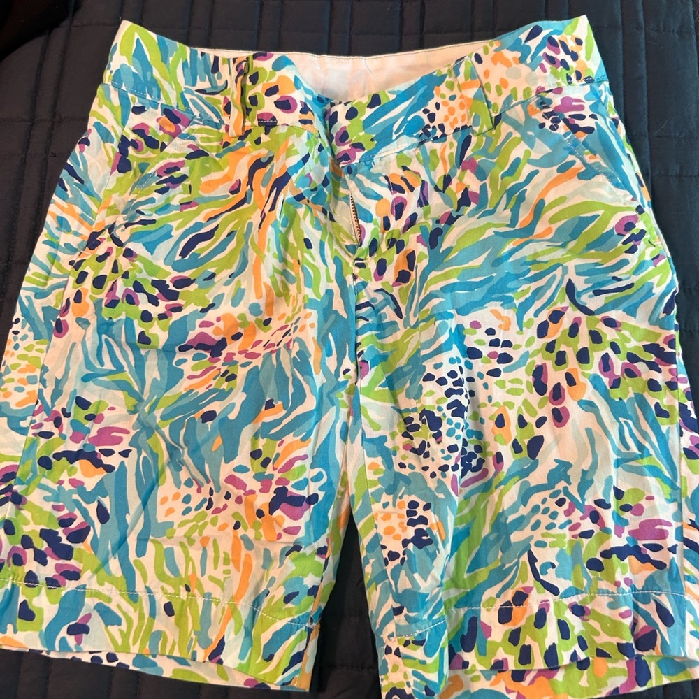 Vibrant Multicolor Womens Shorts